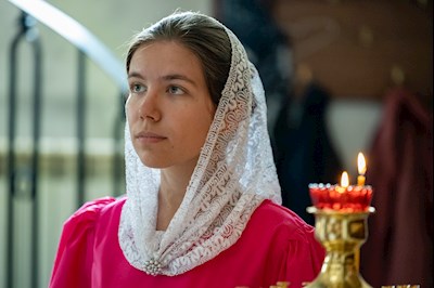 Митрополит Игнатий совершил всенощное бдение в храме в честь Нерукотворного Образа Спасителя г. Саратова
