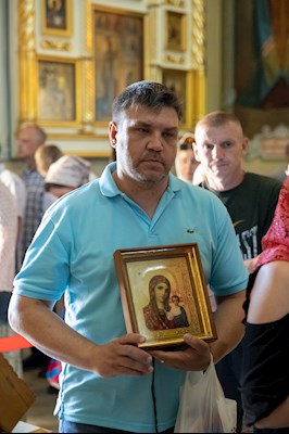 Завершилось трехдневное пребывание в Саратове чудотворной Казанской иконы Божией Матери
