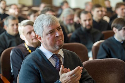 Семинаристы встретились с сенатором Андреем Денисовым