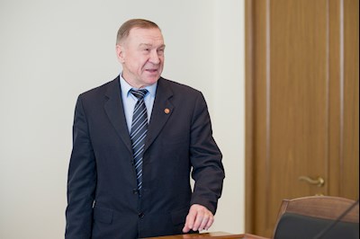 Семинаристы встретились с сенатором Андреем Денисовым