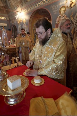 Митрополит Игнатий совершил Божественную литургию в Свято-Троицком кафедральном соборе г. Саратова