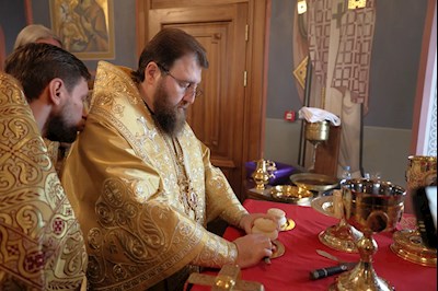 Митрополит Игнатий совершил Божественную литургию в Свято-Троицком кафедральном соборе г. Саратова