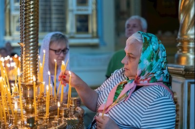 Завершилось трехдневное пребывание в Саратове чудотворной Казанской иконы Божией Матери
