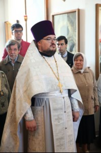 Божественная литургия в храме во имя Архангела Михаила с. Михайловка Саратовского района