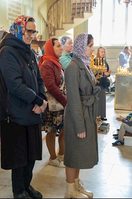 Митрополит Игнатий совершил Божественную литургию в Покровском соборе г. Саратова