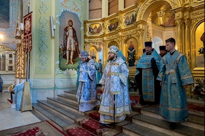 Завершилось трехдневное пребывание в Саратове чудотворной Казанской иконы Божией Матери