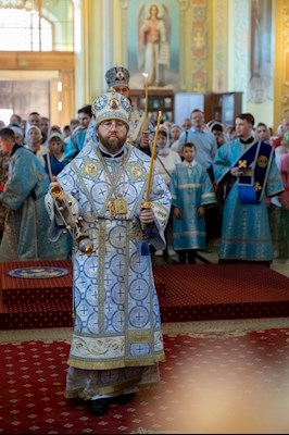Завершилось трехдневное пребывание в Саратове чудотворной Казанской иконы Божией Матери