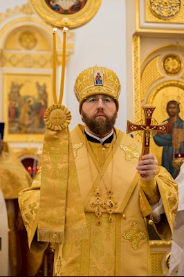 Митрополит Игнатий совершил Божественную литургию в университетском храме святых равноапостольных Мефодия и Кирилла