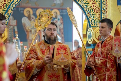 Митрополит Игнатий совершил Божественную литургию в Свято-Никольском мужском монастыре г. Саратова