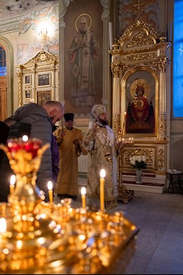 Митрополит Игнатий совершил всенощное бдение в Покровском соборе г. Саратова
