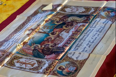 Митрополит Игнатий совершил Божественную литургию в Духосошественском соборе г. Саратова