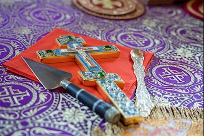 Митрополит Игнатий совершил Божественную литургию в Свято-Никольском мужском монастыре г. Саратова