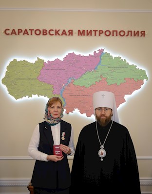 Митрополит Игнатий вручил архиерейские награды
