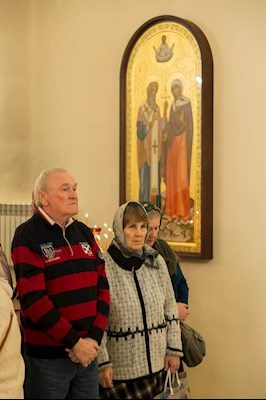 Митрополит Игнатий совершил Божественную литургию в соборном храме святителя Спиридона Тримифунтского г. Саратова