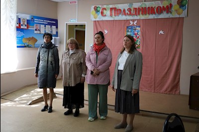 Женсовет епархии поздравил с Пасхой подопечных Центра социального обслуживания