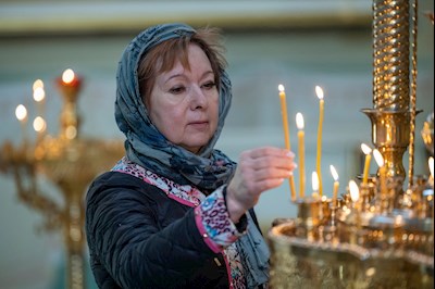 Митрополит Игнатий совершил Божественную литургию в Покровском соборе г. Саратова
