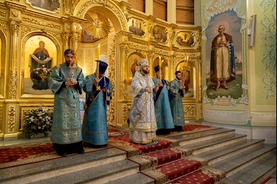 Завершилось трехдневное пребывание в Саратове чудотворной Казанской иконы Божией Матери