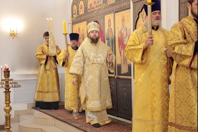 Всенощное бдение в Петропавловском храме г. Саратова