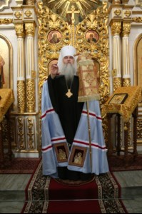 Божественная литургия в храме во имя Всех святых, в земле Российской просиявших, г.Саратова