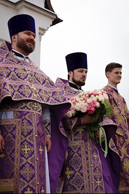 Литургия святителя Василия Великого в Георгиевском храме г. Саратова