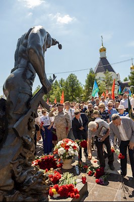 Митрополит Игнатий посетил торжественное мероприятие по случаю Дня ветеранов боевых действий
