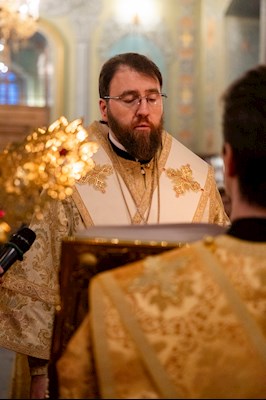 Митрополит Игнатий совершил всенощное бдение в Покровском соборе г. Саратова