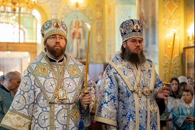 Завершилось трехдневное пребывание в Саратове чудотворной Казанской иконы Божией Матери