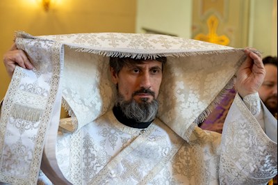Митрополит Игнатий совершил Божественную литургию в Покровском соборе г. Саратова