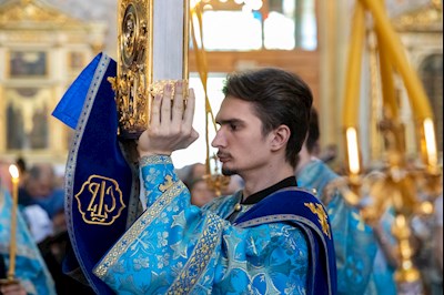 Завершилось трехдневное пребывание в Саратове чудотворной Казанской иконы Божией Матери