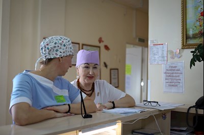 Представители женсовета посетили детскую больницу