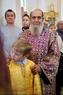 Литургия святителя Василия Великого в Георгиевском храме г. Саратова