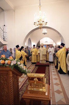 Всенощное бдение в Петропавловском храме г. Саратова