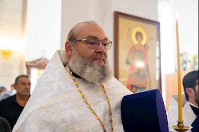 Митрополит Игнатий совершил всенощное бдение в храме в честь Нерукотворного Образа Спасителя г. Саратова