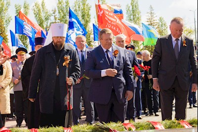 Митрополит Игнатий принял участие в торжествах ко Дню Победы