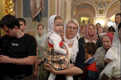 Митрополит Игнатий совершил Божественную литургию в Свято-Троицком кафедральном соборе г. Саратова