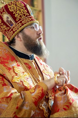 Митрополит Игнатий совершил Божественную литургию в Свято-Никольском мужском монастыре г. Саратова