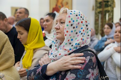 Митрополит Игнатий совершил Божественную литургию в соборном храме святителя Спиридона Тримифунтского г. Саратова