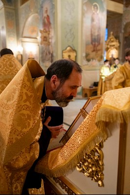 Митрополит Игнатий совершил всенощное бдение в Покровском соборе г. Саратова
