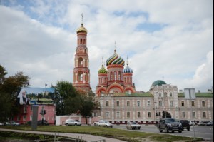 Митрополит Лонгин сослужил Святейшему Патриарху Кириллу во время малого освящения Вознесенского собора Вознесенского женского монастыря Тамбова и всенощного бдения