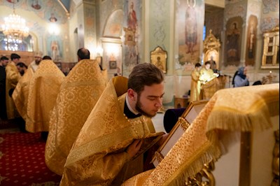 Митрополит Игнатий совершил всенощное бдение в Покровском соборе г. Саратова