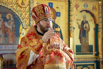 Митрополит Игнатий совершил Божественную литургию в Свято-Никольском мужском монастыре г. Саратова