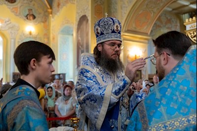 Завершилось трехдневное пребывание в Саратове чудотворной Казанской иконы Божией Матери