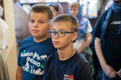 Митрополит Игнатий совершил Божественную литургию в Серафимовском храме г. Саратова
