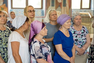 Митрополит Игнатий совершил Божественную литургию в Свято-Никольском мужском монастыре г. Саратова