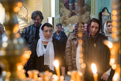 Митрополит Игнатий совершил всенощное бдение в Покровском соборе г. Саратова