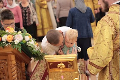 Всенощное бдение в Петропавловском храме г. Саратова