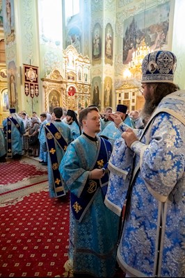 Завершилось трехдневное пребывание в Саратове чудотворной Казанской иконы Божией Матери