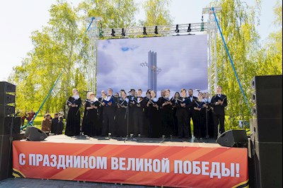 Митрополит Игнатий принял участие в торжествах ко Дню Победы