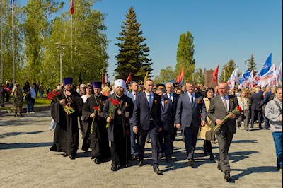 Митрополит Игнатий принял участие в торжествах ко Дню Победы