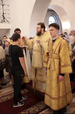 Всенощное бдение в Петропавловском храме г. Саратова
